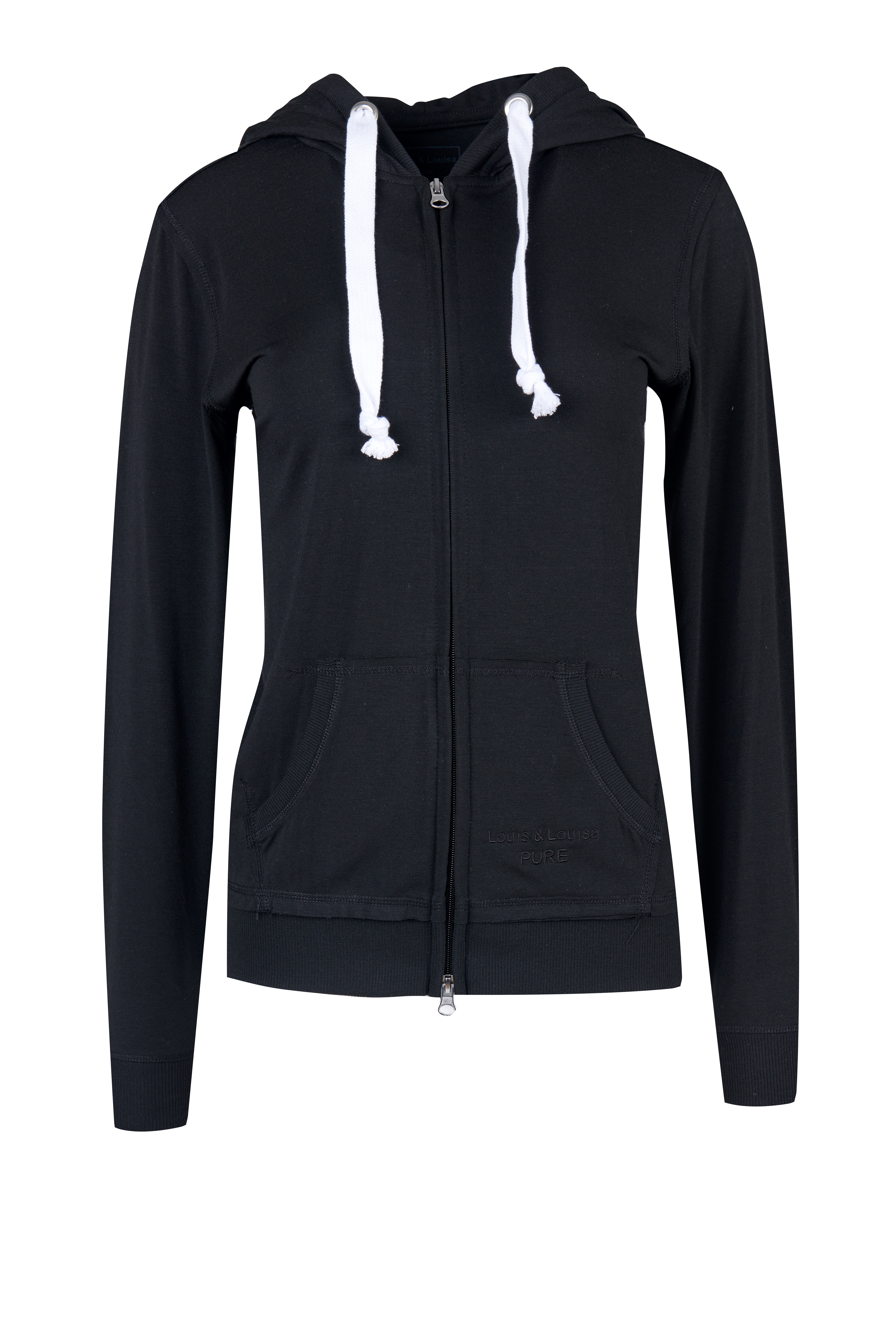 PURE Sweatjacke, schwarz