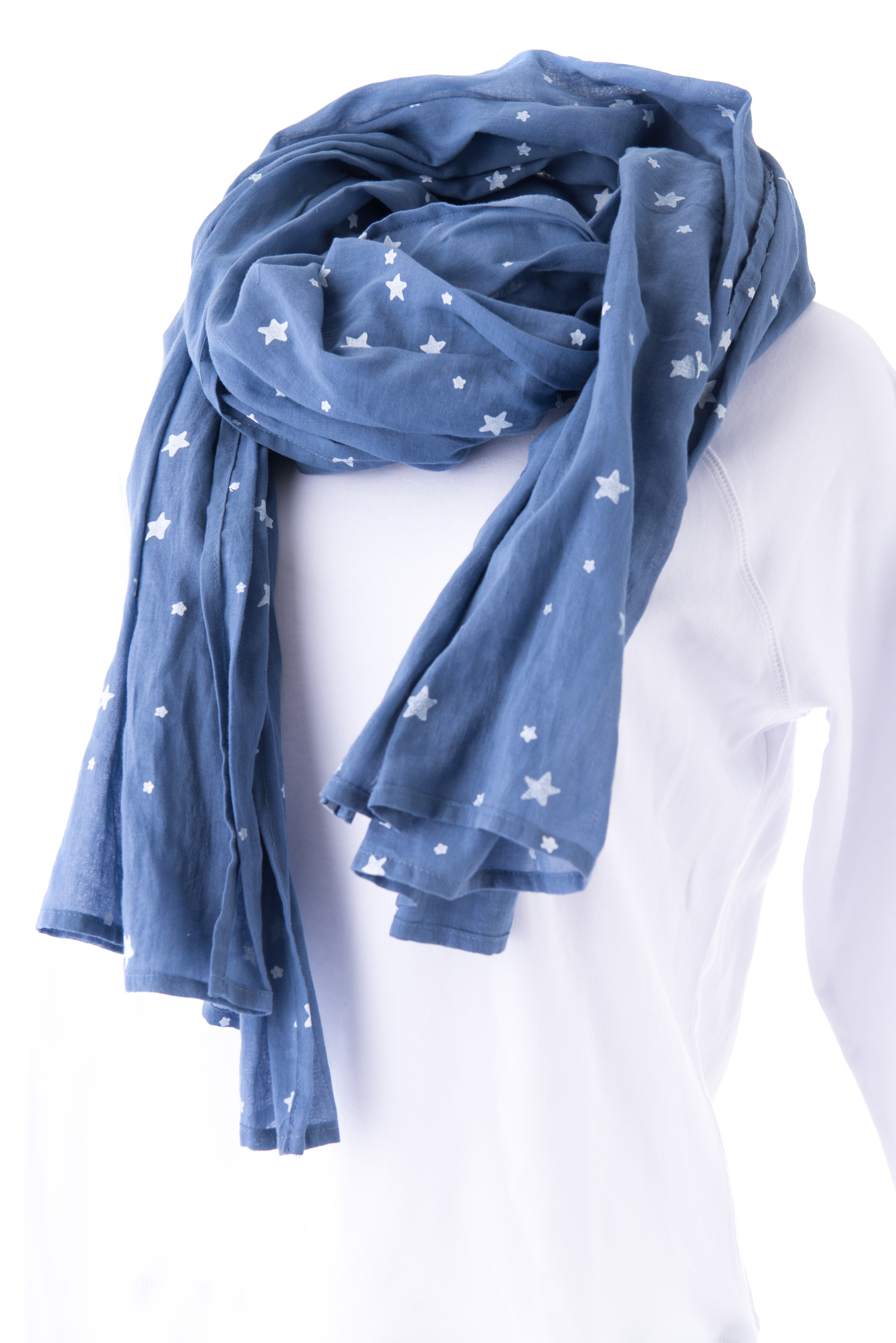 Tuch "Einfach Himmlisch", blau allover