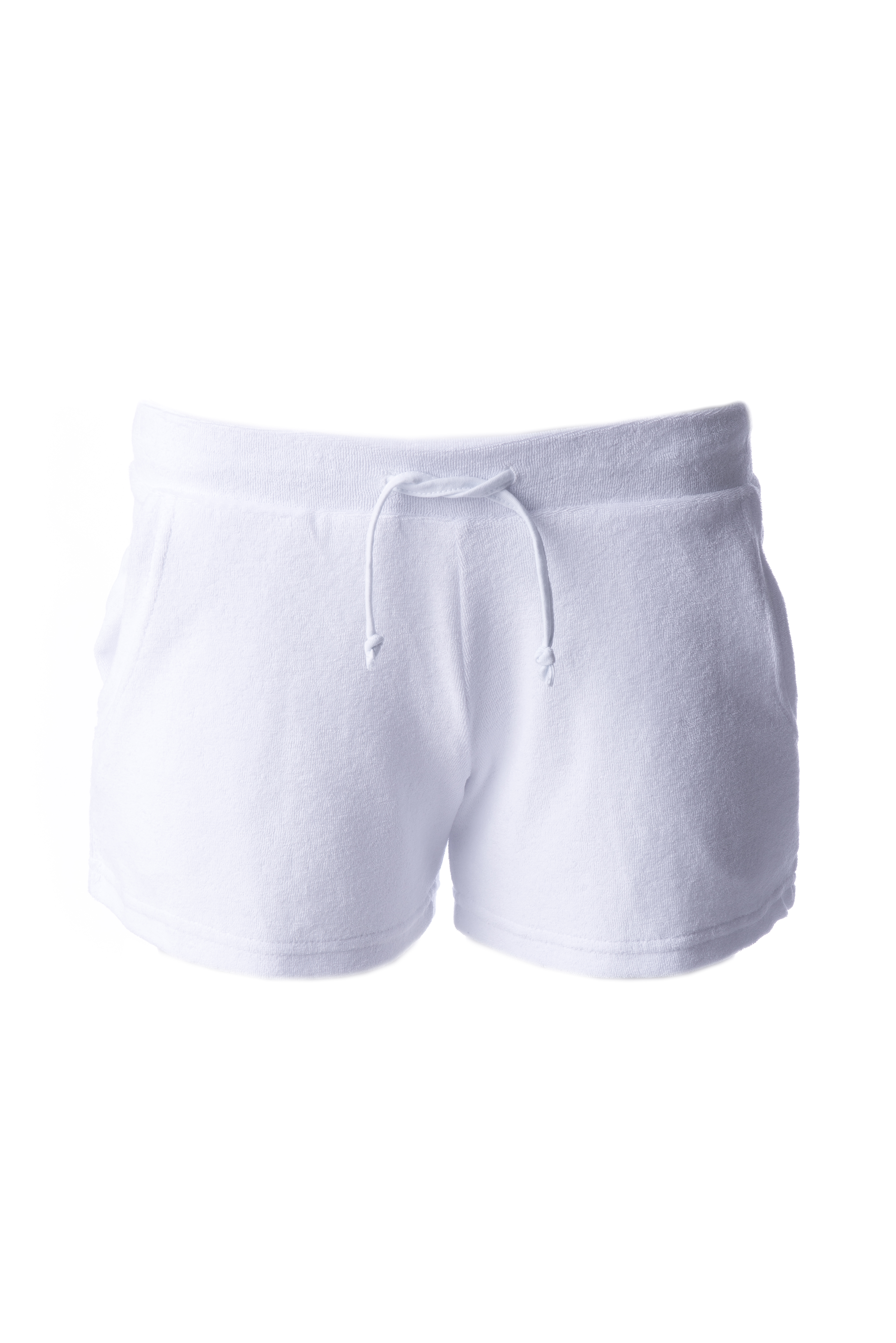 Shorty, weiß Frottee