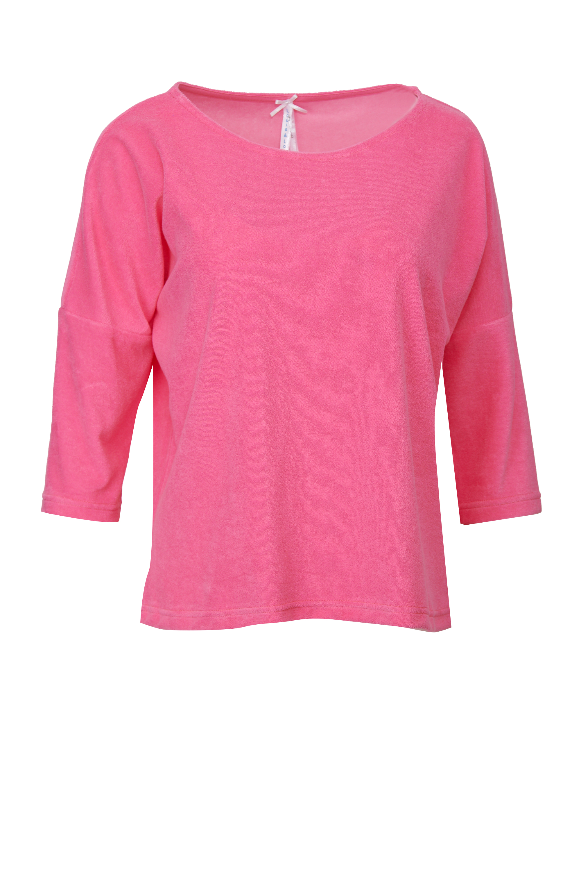 Shirt Oversize, candy Frottee