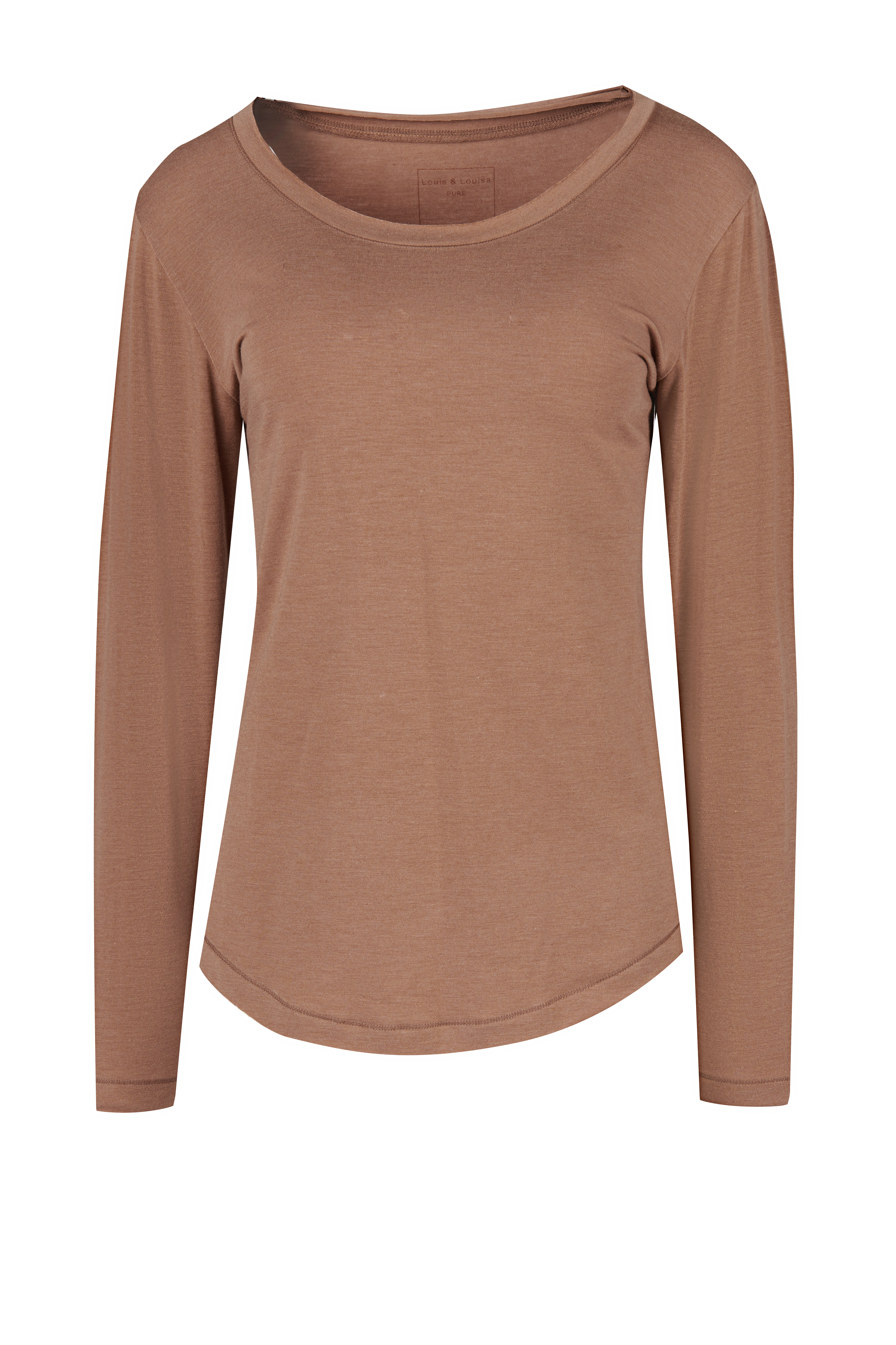 DSC_5980lmXrBH1CpTE6s PURE T-Shirt langarm, camel