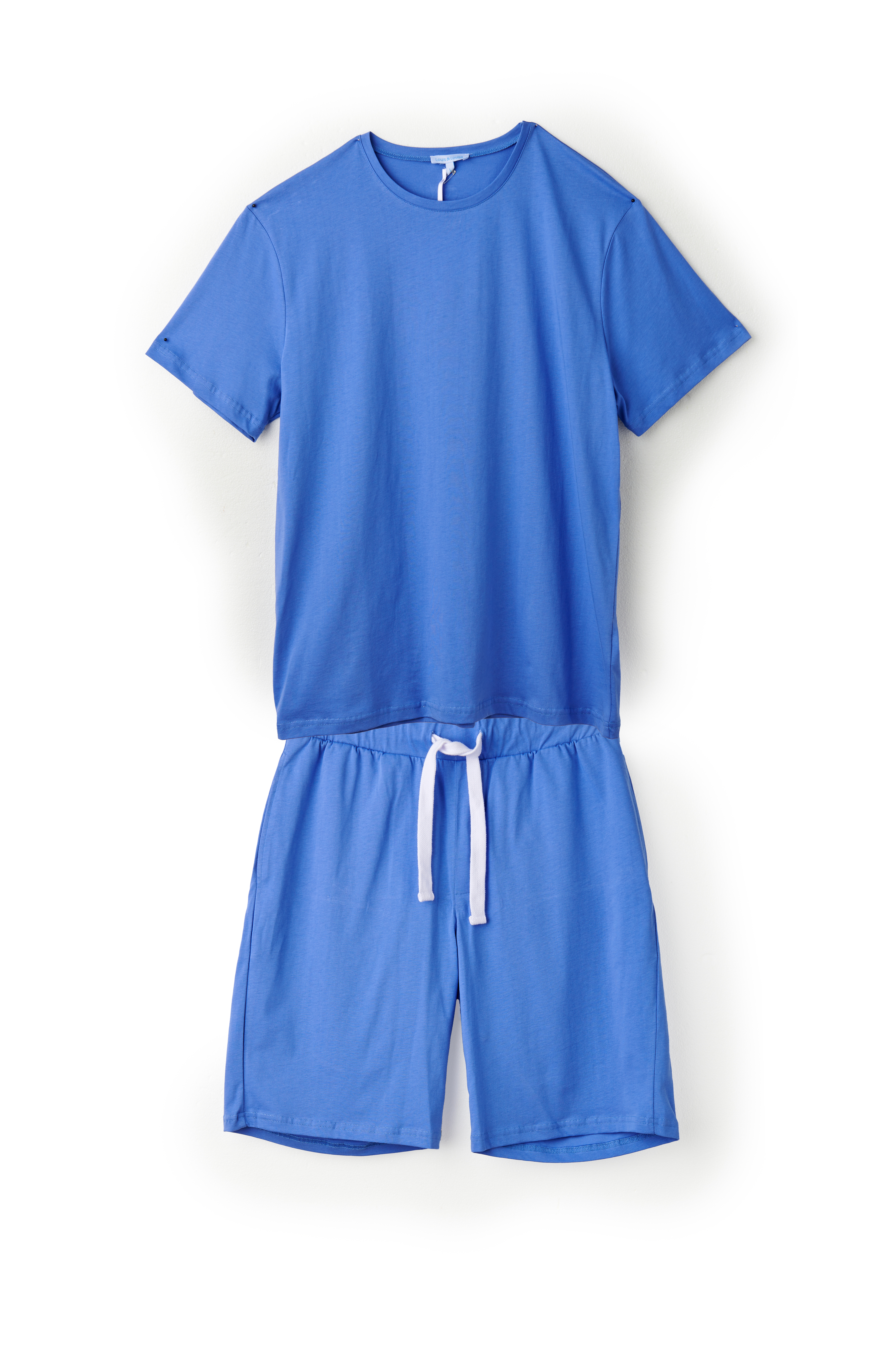 Short-Set Basic Herren, blau