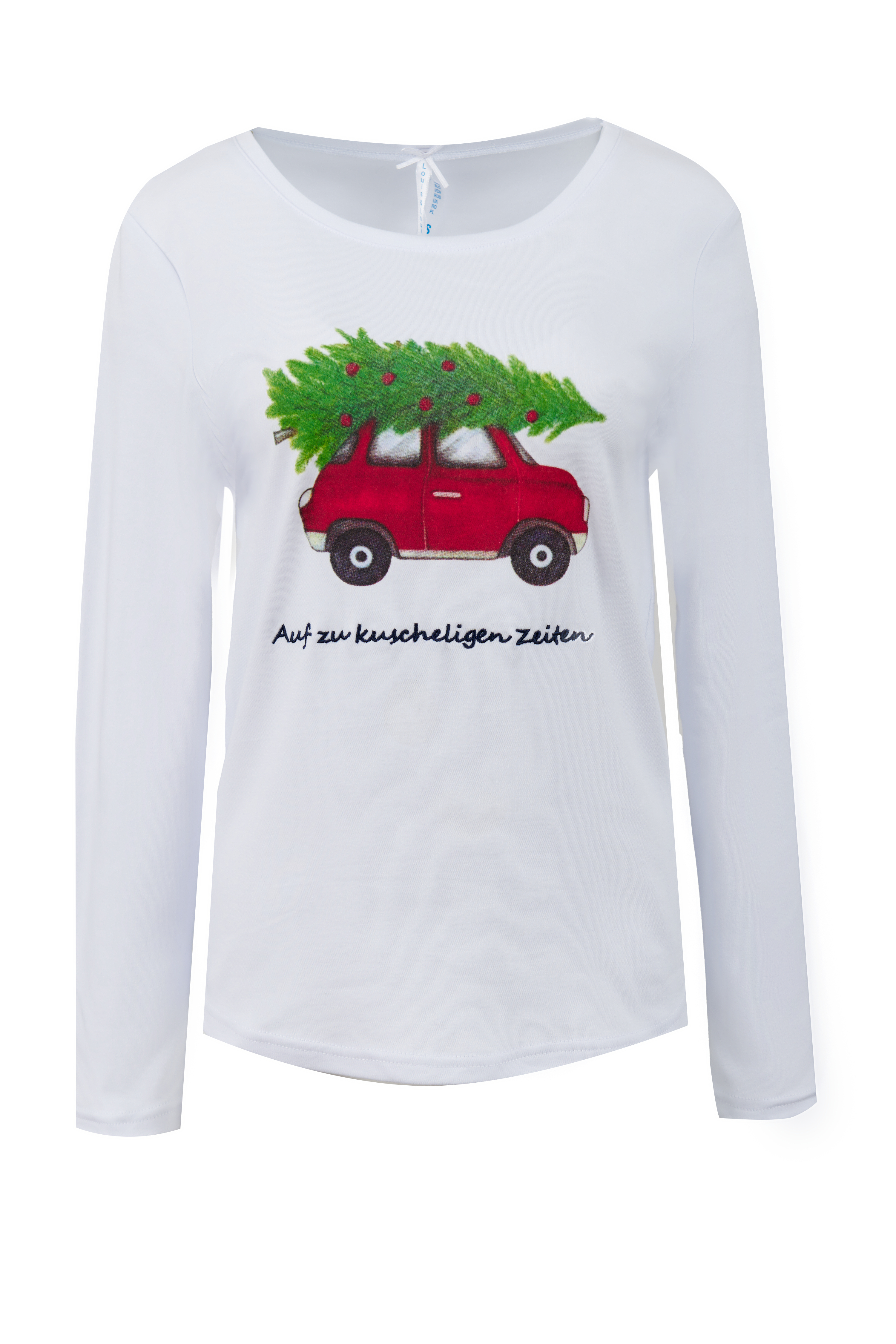 Shirt Damen "Kuschelige Zeiten" Auto-Aufdruck