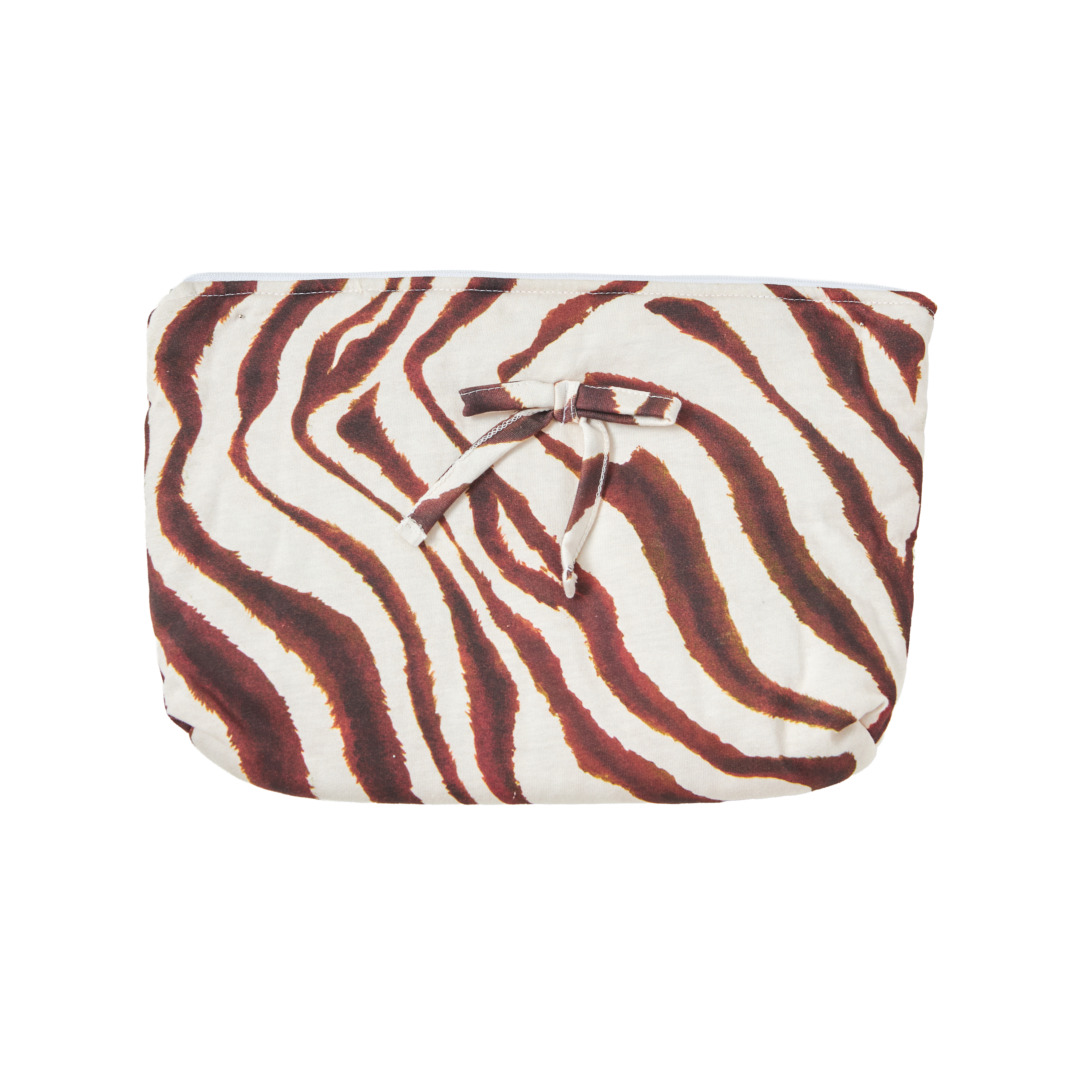 Kosmetiktasche "Wild und Wunderbar"  Zebra allover