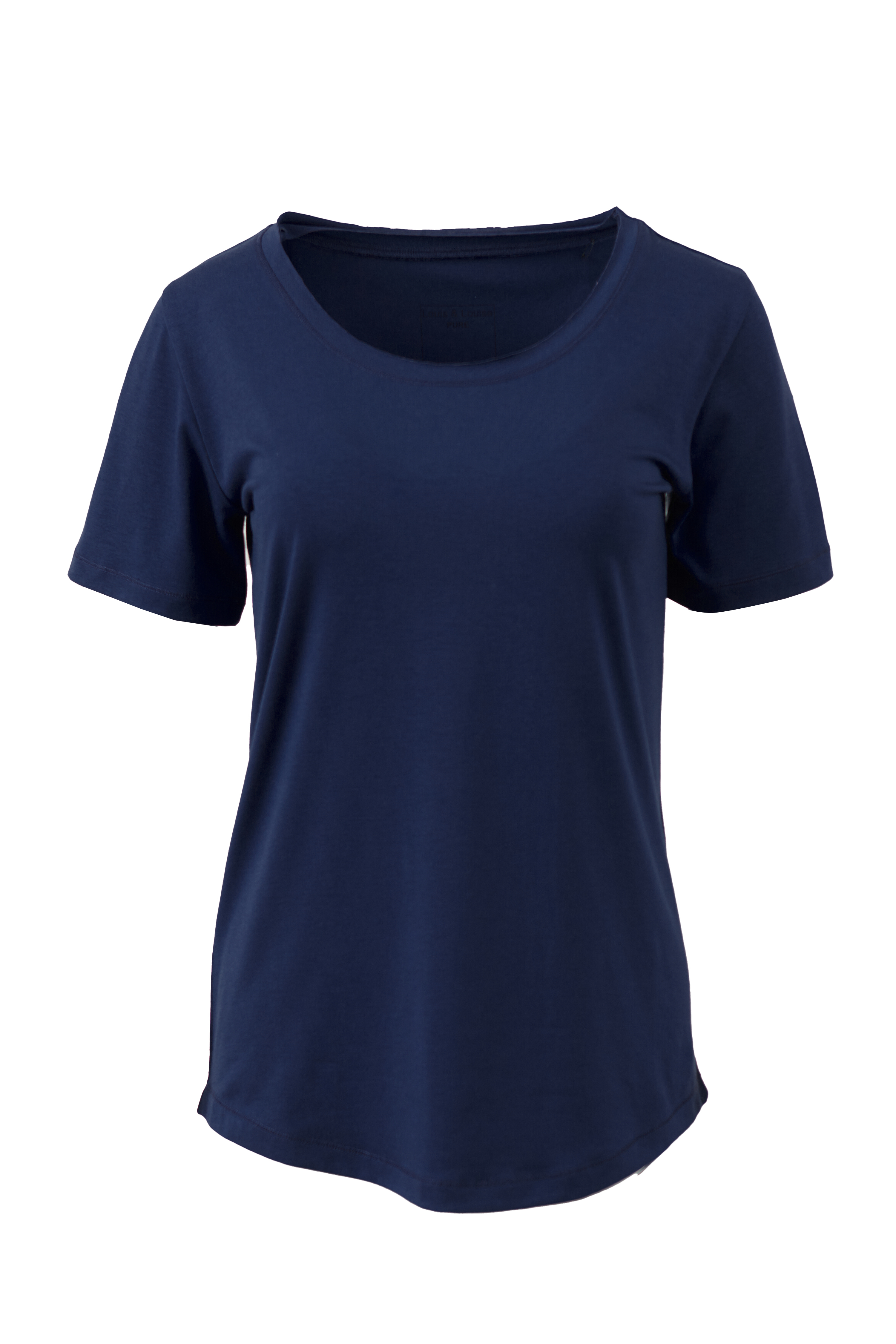PURE T-Shirt kurzarm, dunkelblau