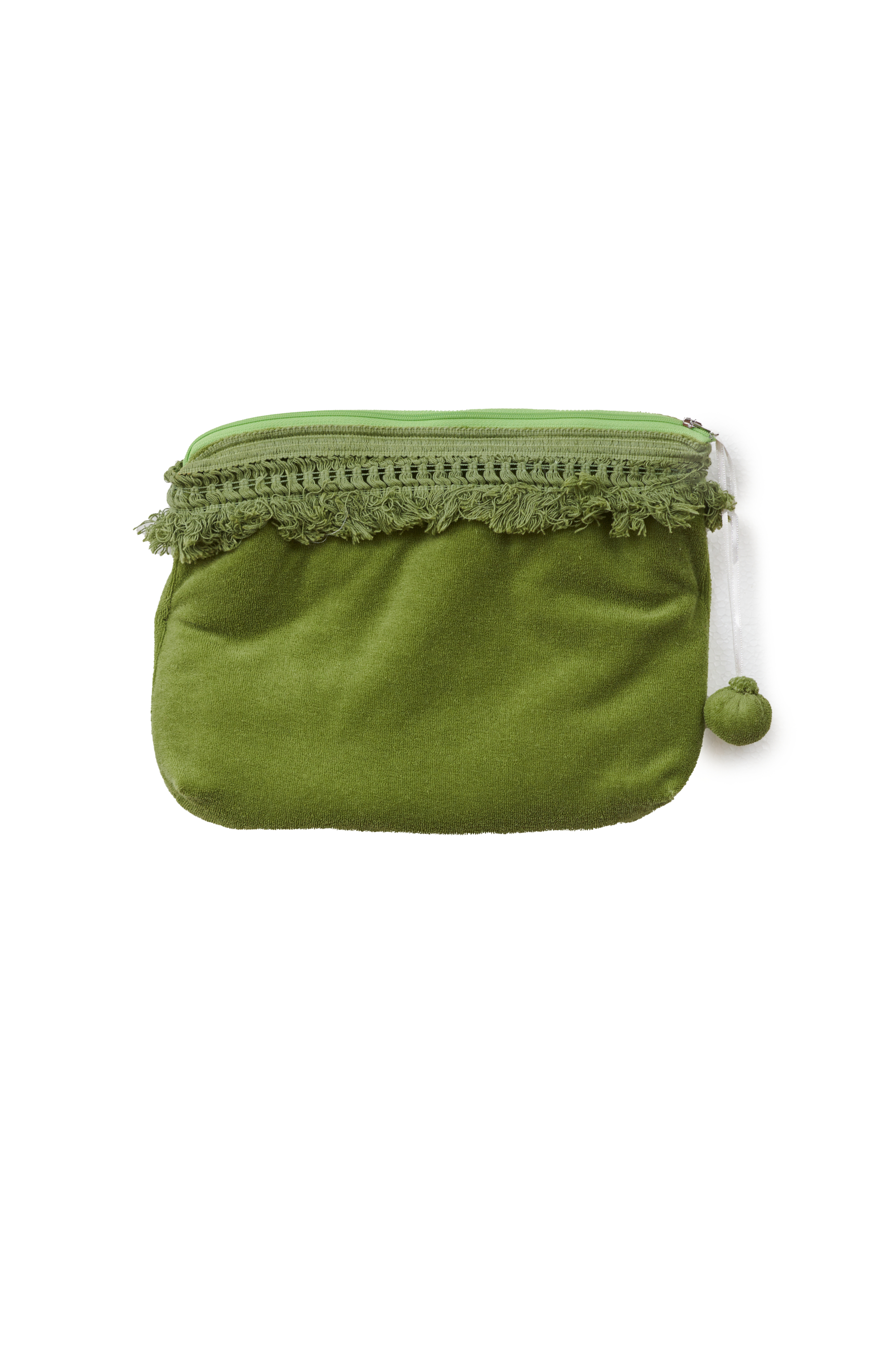 Kosmetiktasche Frottee, avocado