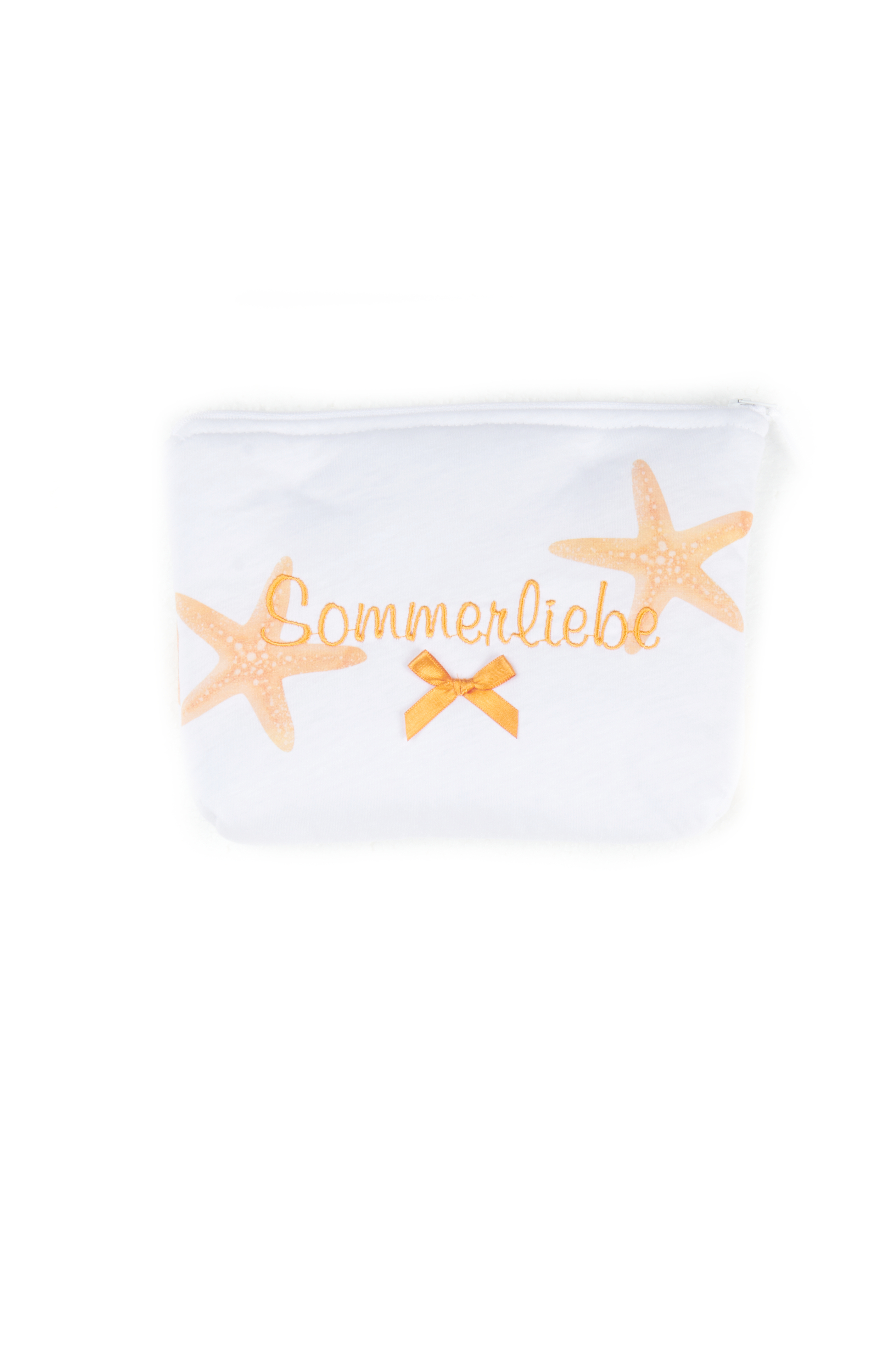 Kosmetiktasche "Sommerliebe", Seesternchen allover