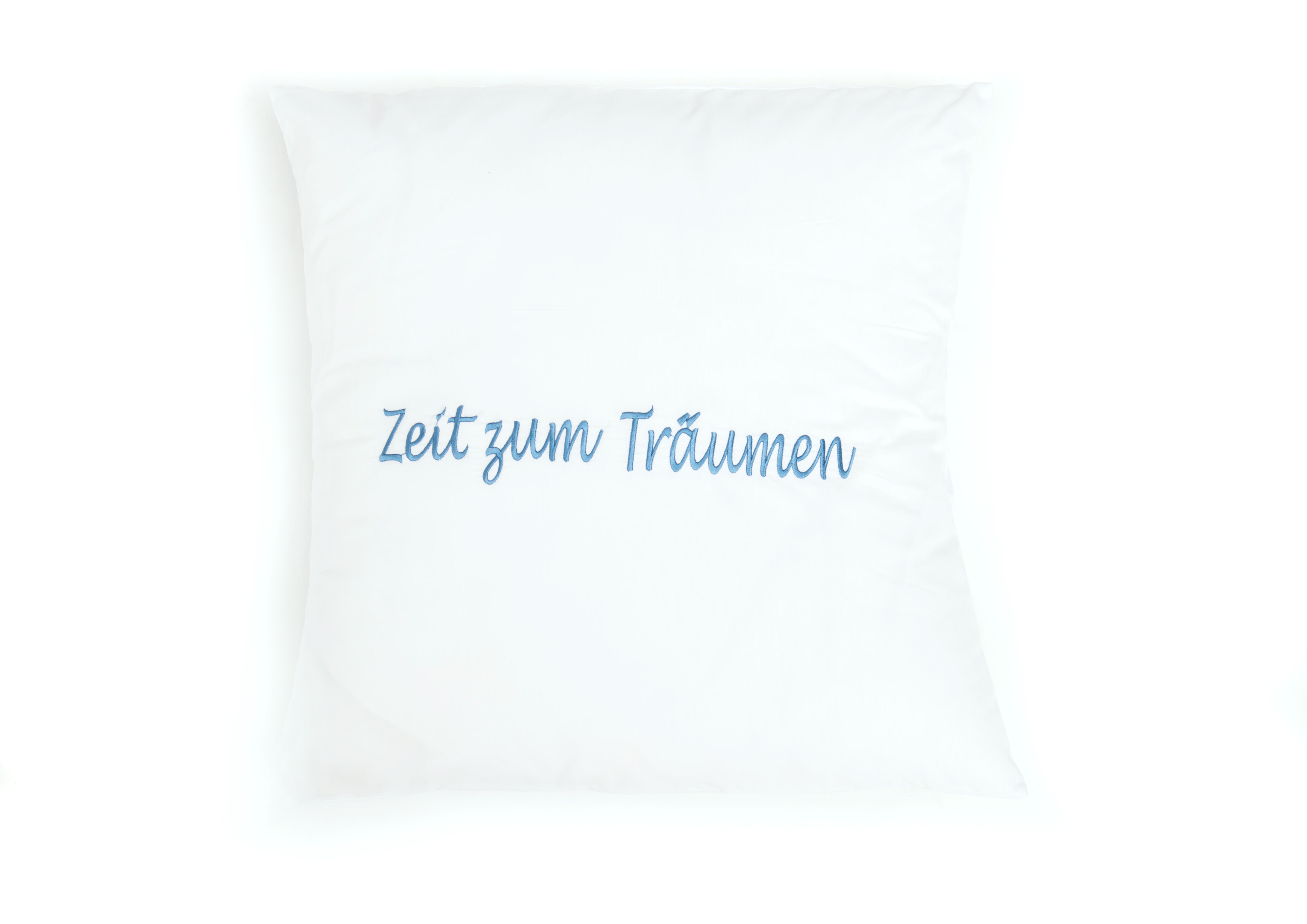 Kissenhülle "Zeit zum Träumen", weiß