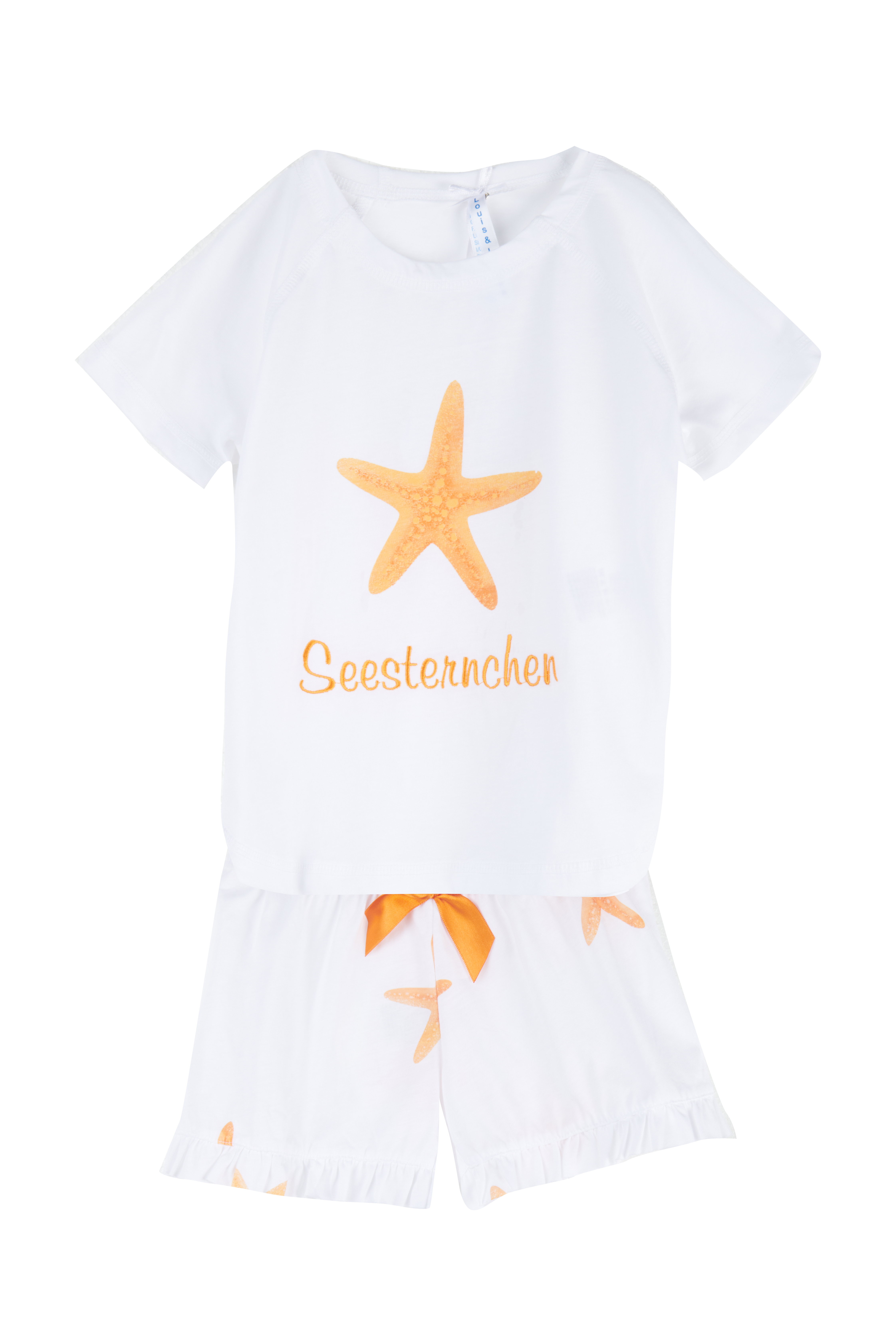 Short Set Kinder "Seesternchen", allover