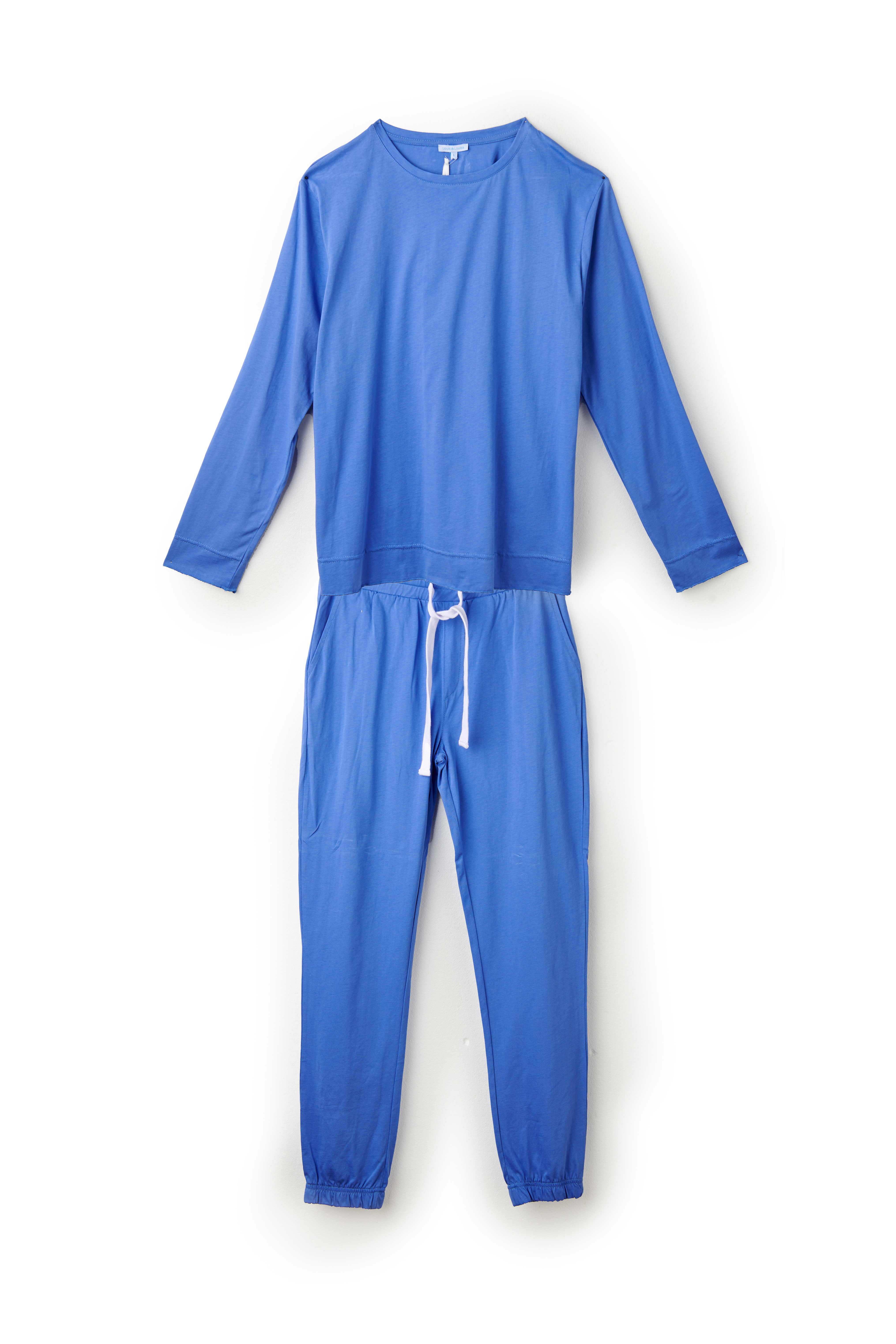 Pyjama Basic Herren, blau