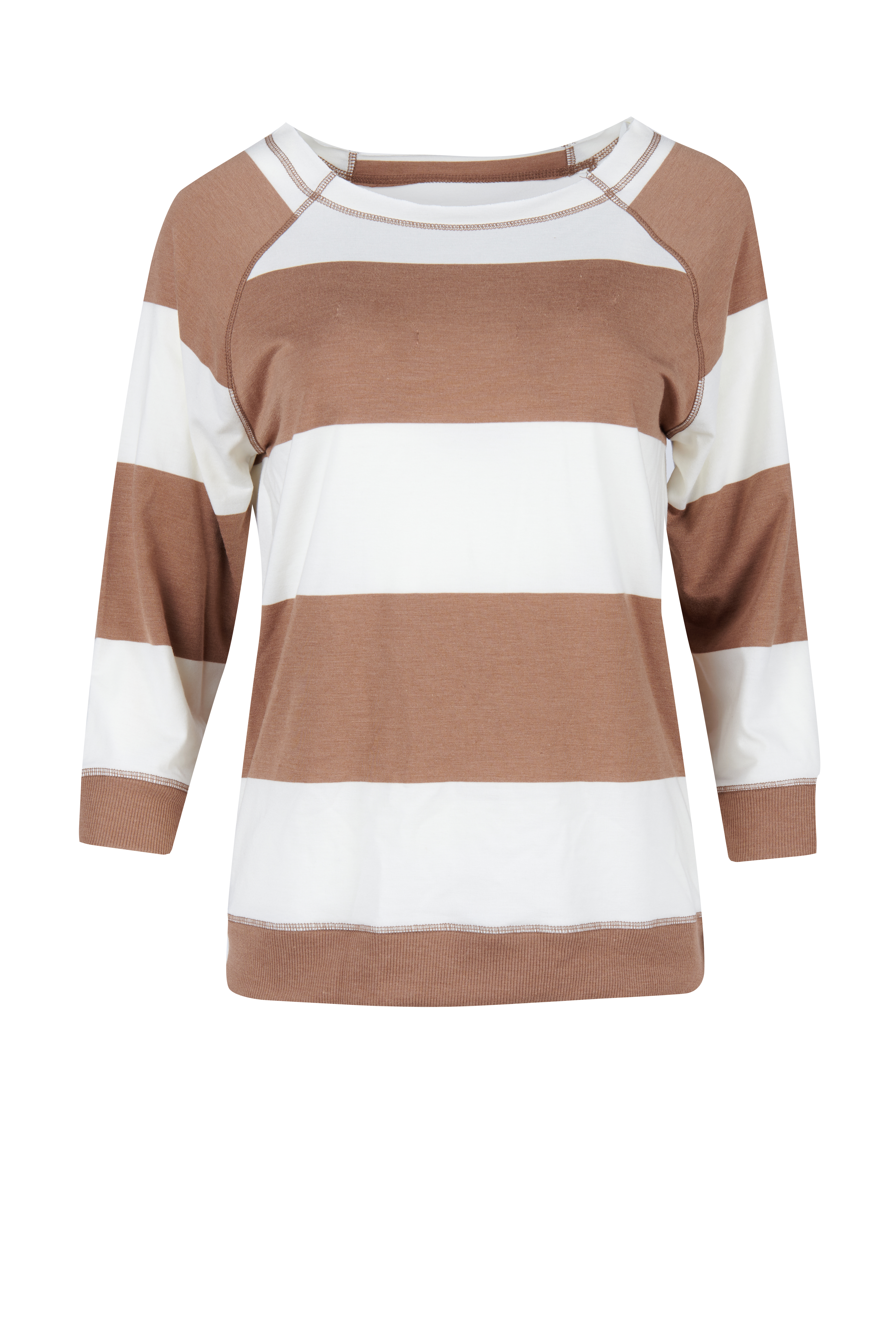 DSC_5971NDaArc1xqJo63 PURE Sweaty, camel gestreift