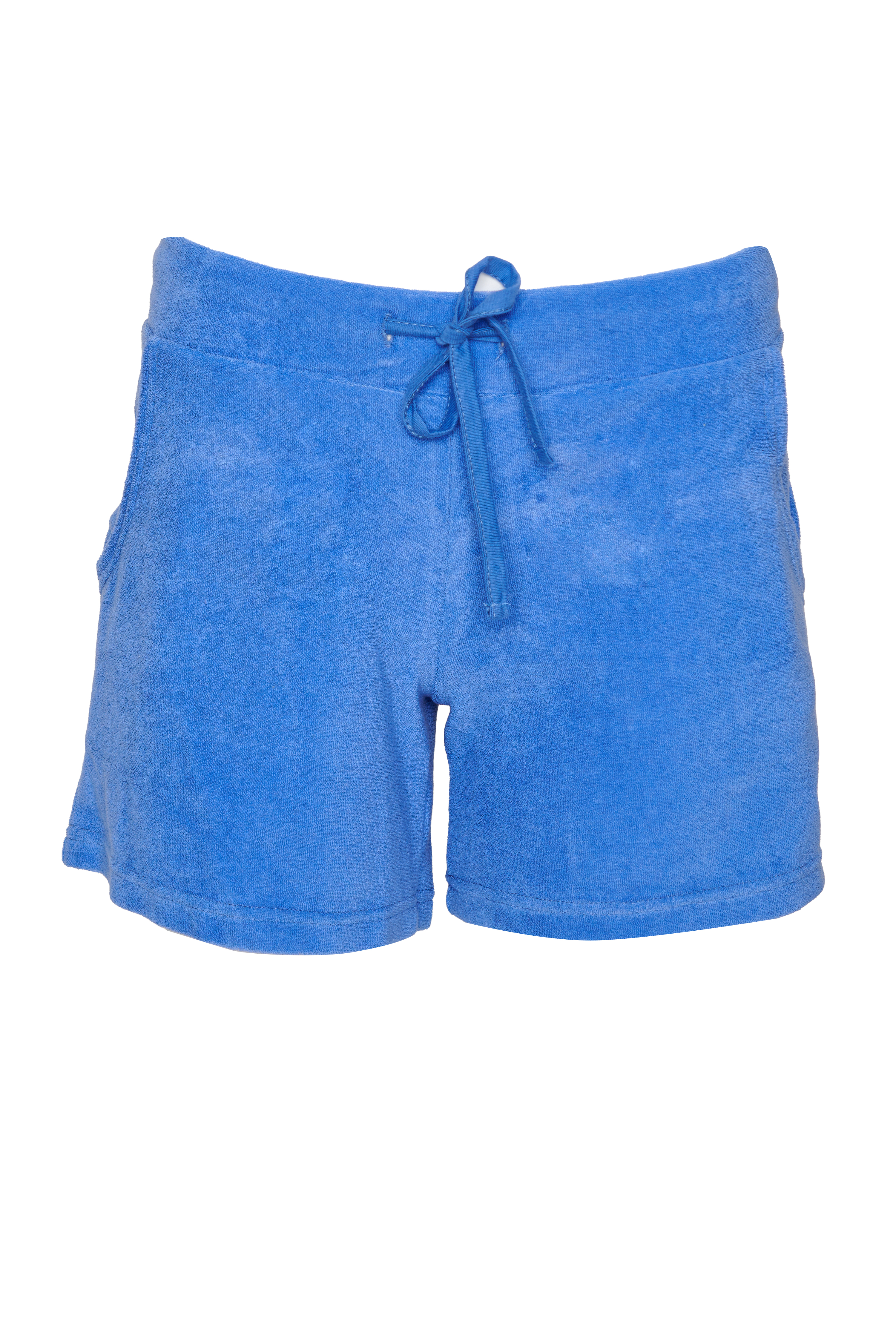 Shorty, blau Frottee