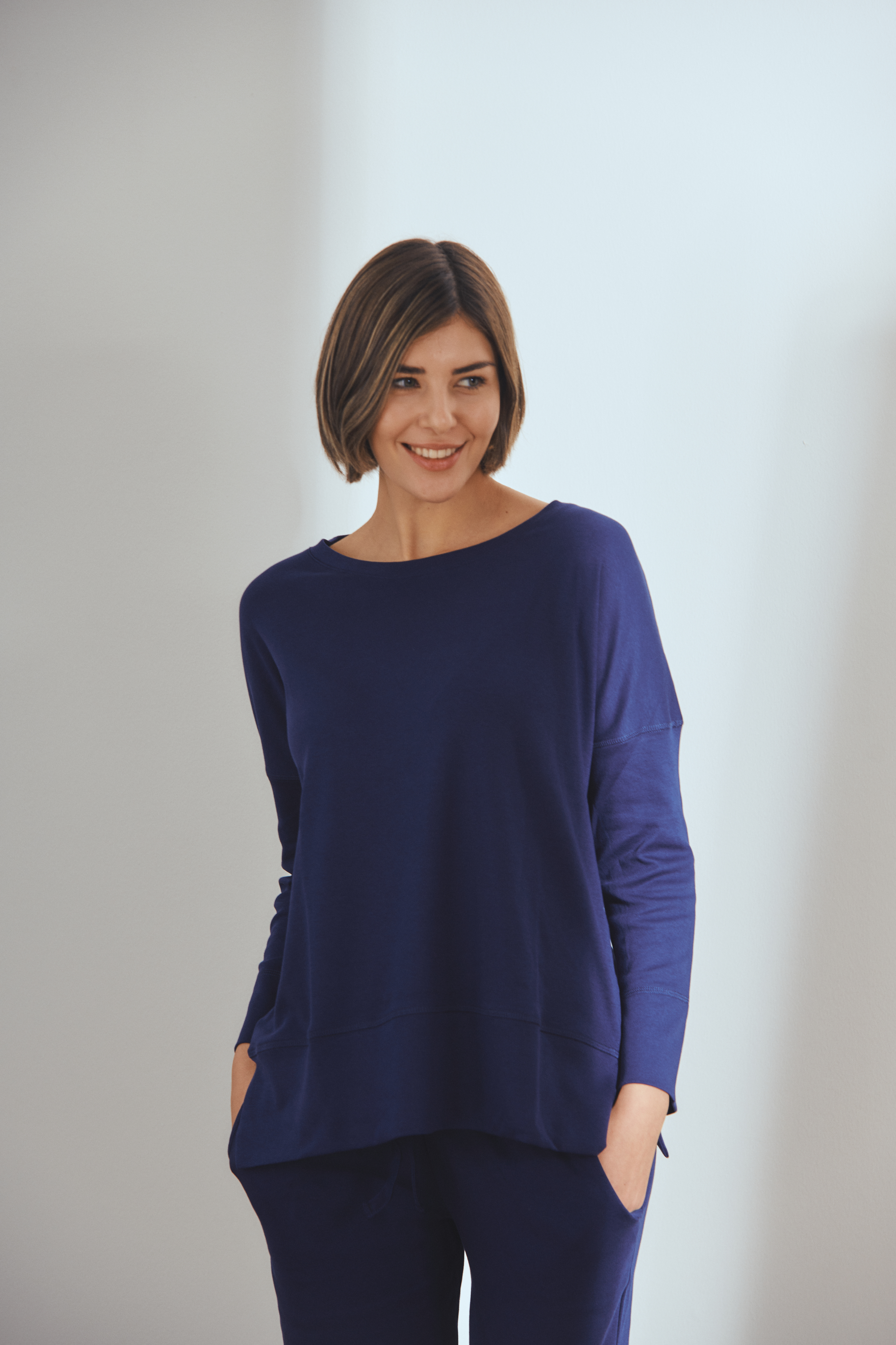 Sweaty Damen "Ein Stern für mich", dunkelblau