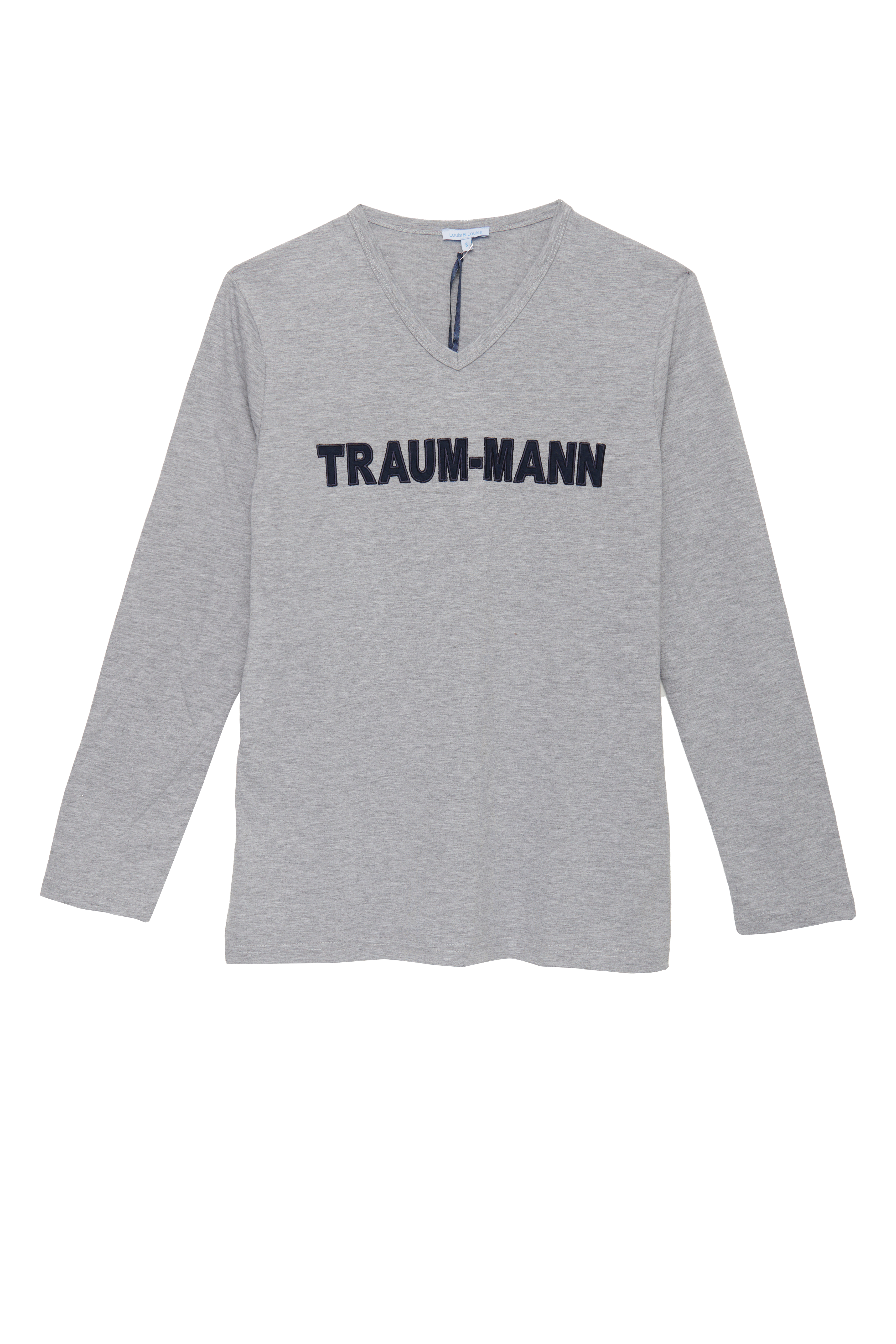 Shirt Herren Traummann, grau